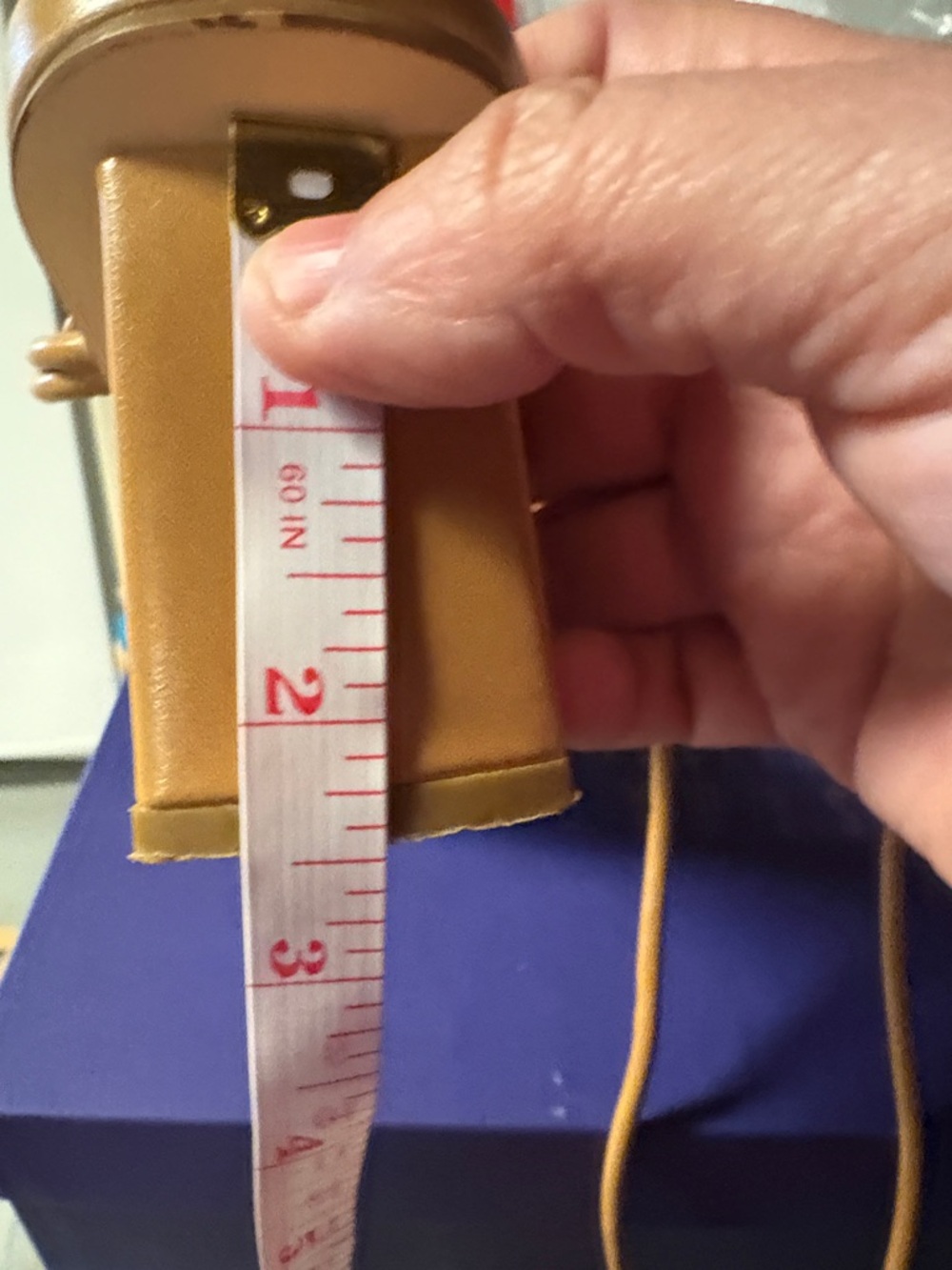 Journee Collection Tan Strappy Lace-Up Square-Toe Heels - Picture 4 of 4